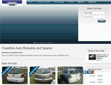 Tablet Screenshot of coastlineauto.co.za